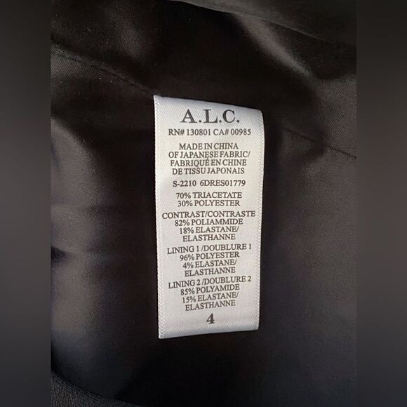 A.L.C. Rita High-Neck Mesh Minidress size 4 - Picture 13 of 13